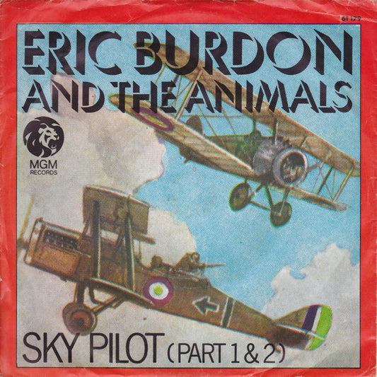 Eric Burdon And The Animals* : Sky Pilot (7", Single)