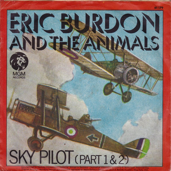 Eric Burdon And The Animals* : Sky Pilot (7", Single)
