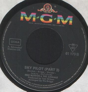Eric Burdon And The Animals* : Sky Pilot (7", Single)