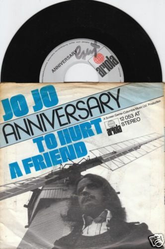 Anniversary : Jo Jo (7", Single)