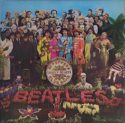 The Beatles : Sgt. Pepper's Lonely Hearts Club Band (LP, Album, RE, RP, 2 B)