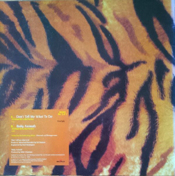 Baby Animals : Babyus Animalus (12", Promo, S/Edition)
