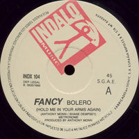 Fancy : Bolero (Hold Me In Your Arms Again) (12", Maxi)