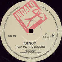 Fancy : Bolero (Hold Me In Your Arms Again) (12", Maxi)