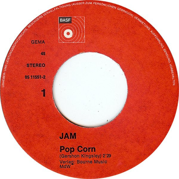 Jam (8) : Popcorn (7", Single)