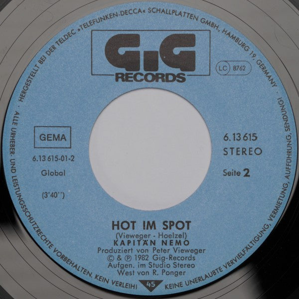 Kapitän Nemo : (Sie Sagte) Abracadabra (7", Single)