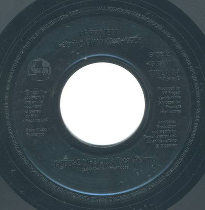 PF Project Featuring Ewan McGregor : Choose Life (7", Single, Jukebox)