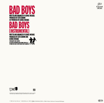 Wham! : Bad Boys (12", Maxi)