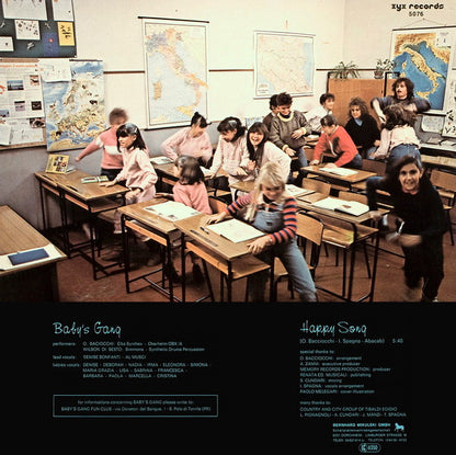 Baby's Gang : Happy Song (12", Maxi, Gat)