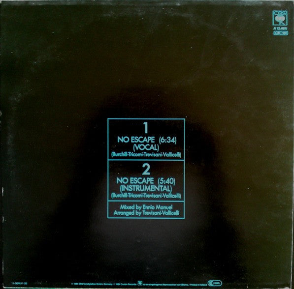 Max Him* : No Escape (12", Maxi)