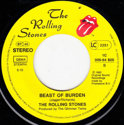 Rolling Stones* : Going To A Go Go (Live) (7", Single)