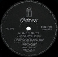 The Beatles : Beatles' Greatest (LP, Comp, Mono, RE)