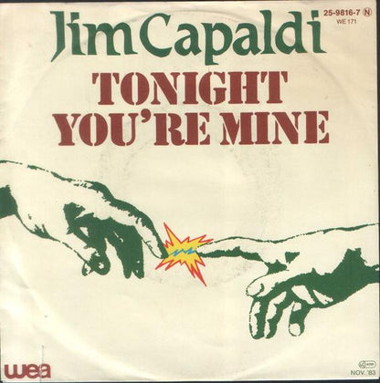 Jim Capaldi : Tonight You're Mine (7", Single)
