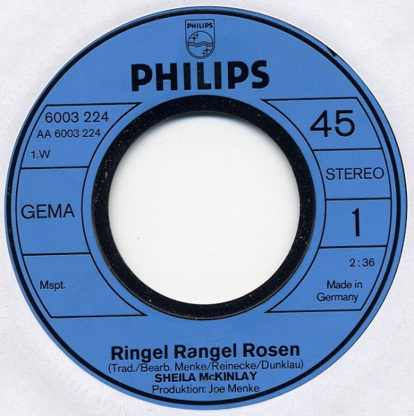 Sheila McKinlay : Ringel Rangel Rosen (Ring A Ring Of Roses) (7", Single)