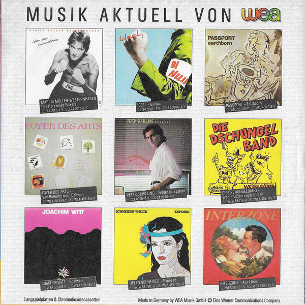 Peter Schilling : Die Wüste Lebt (Alarmsignal...) (7", Single)