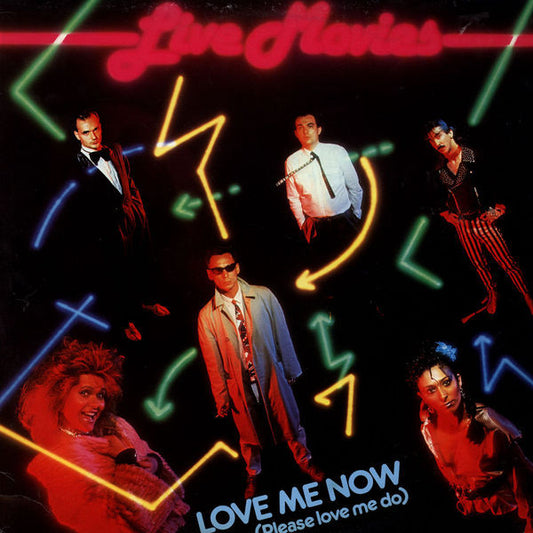Live Movies : Love Me Now (Please Love Me Do) (12")