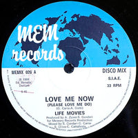 Live Movies : Love Me Now (Please Love Me Do) (12")