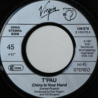 T'Pau : China In Your Hand (7", Single)