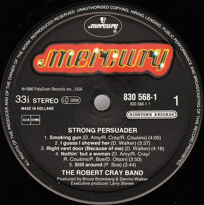 Robert Cray : Strong Persuader (LP, Album)