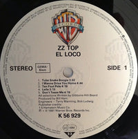 ZZ Top : El Loco (LP, Album, RE)