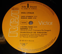 Francesco De Gregori : Viva L'Italia (LP, Album)