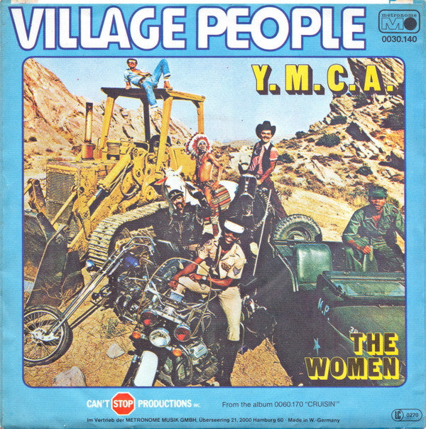 Village People : Y.M.C.A. (7", Single)
