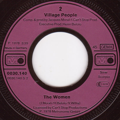 Village People : Y.M.C.A. (7", Single)