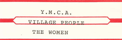 Village People : Y.M.C.A. (7", Single)
