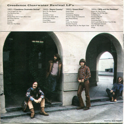Creedence Clearwater Revival : Run Through The Jungle / Up Around The Bend (7", Single)