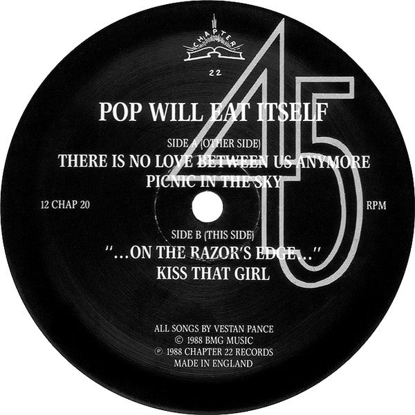 Pop Will Eat Itself : There Is No Love Between Us Anymore (12", Single)