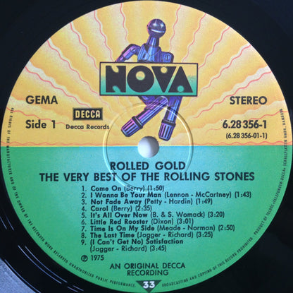 The Rolling Stones : Rolled Gold (The Very Best Of The Rolling Stones) (2xLP, Comp, Gat)
