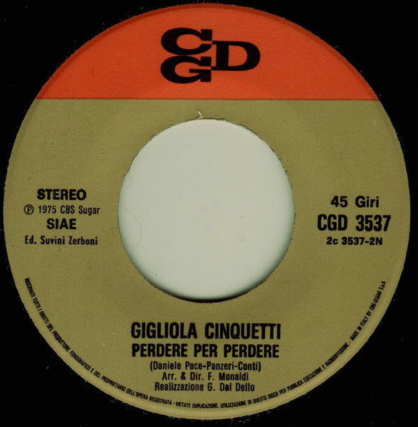 Gigliola Cinquetti : Bravo (7", Single)