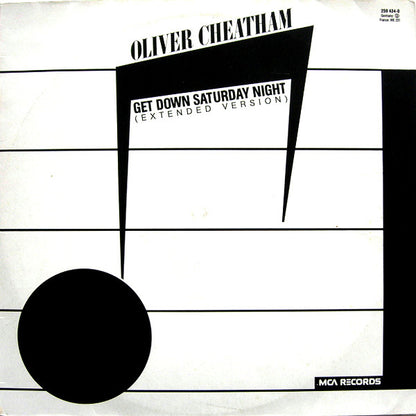 Oliver Cheatham : Get Down Saturday Night (Extended Version) (12")