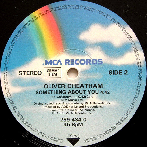 Oliver Cheatham : Get Down Saturday Night (Extended Version) (12")