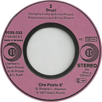 Drupi (2) : Con Fantasia  (7", Single)