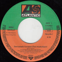 Mink DeVille : Demasiado Corazon (7", Single)