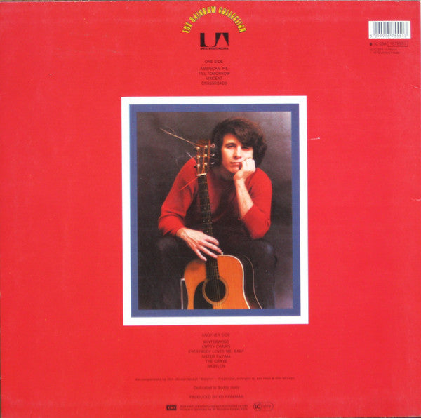 Don McLean : American Pie (LP, Album, RE)