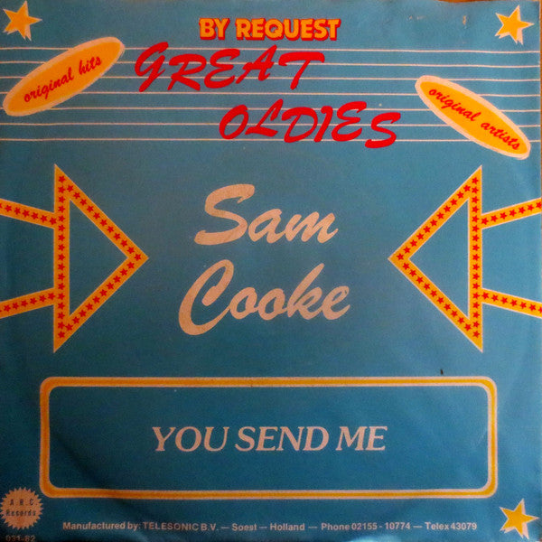 Dave "Baby" Cortez / Sam Cooke : Happy Organ / You Send Me (7", Single, ora)