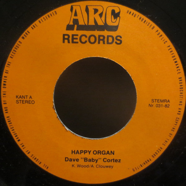 Dave "Baby" Cortez / Sam Cooke : Happy Organ / You Send Me (7", Single, ora)