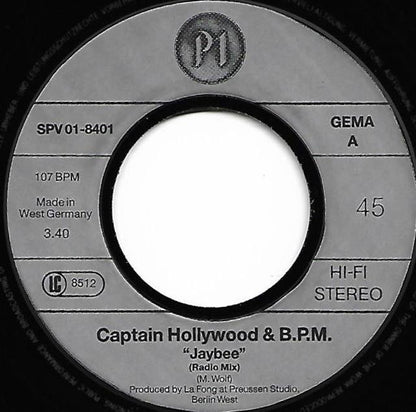 Captain Hollywood & B.P.M. (3) : Tribute (7", Single)