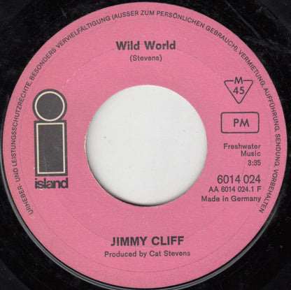 Jimmy Cliff : Wild World (7", Single, Mono)
