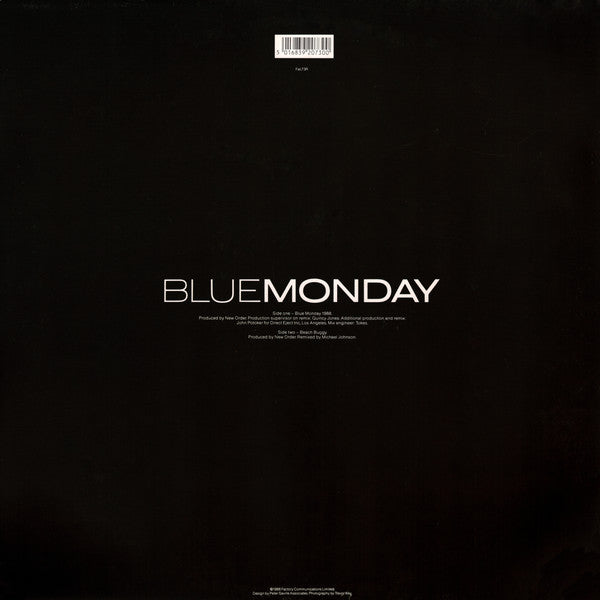 New Order : Blue Monday 1988 (12")