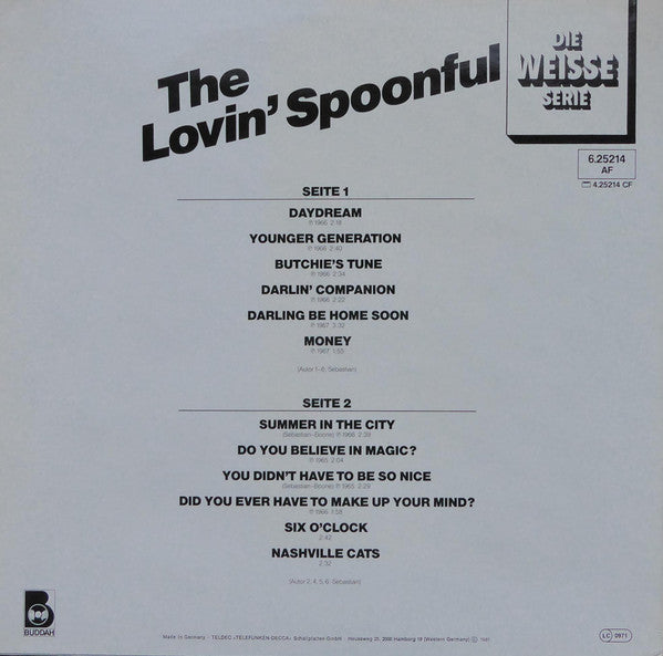 The Lovin' Spoonful : The Lovin' Spoonful (LP, Comp)