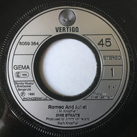 Dire Straits : Romeo And Juliet (7", Single)