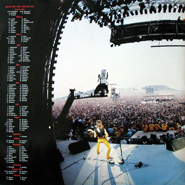 Scorpions : World Wide Live (2xLP, Album)