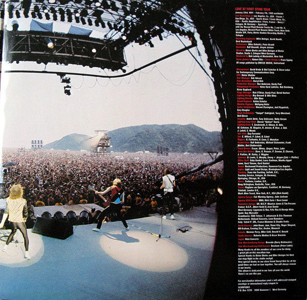Scorpions : World Wide Live (2xLP, Album)