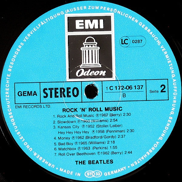 The Beatles : Rock 'N' Roll Music (2xLP, Comp)