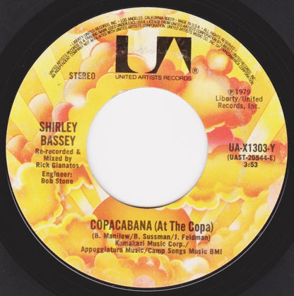 Shirley Bassey : This Is My Life (LaVita) / Copacabana (At The Copa) (7", Single, Styrene)