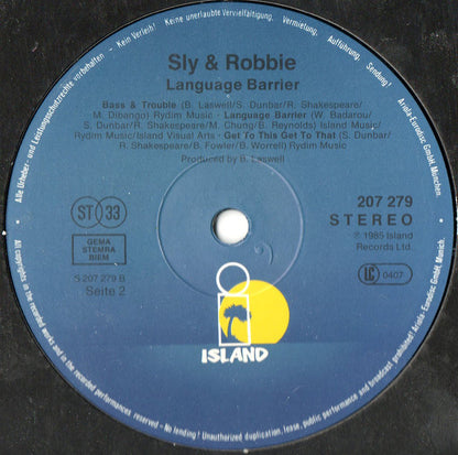 Sly & Robbie : Language Barrier (LP, Album)