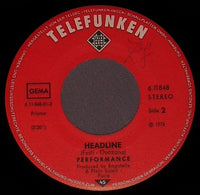 Performance (2) : Dynamite Dragster / Headline (7", Single)
